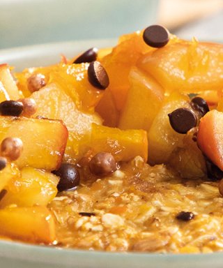 Baked Oatmeal mit Kürbis