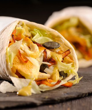 Kürbis-Wrap