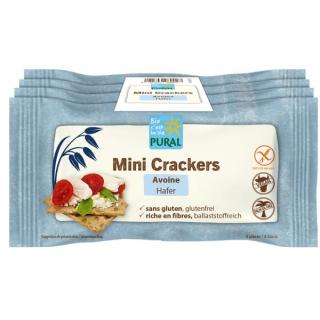 Mini Crackers Hafer Knäckebrot gf