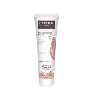 Cattier Rosa Heilerde Maske für empfindliche Haut