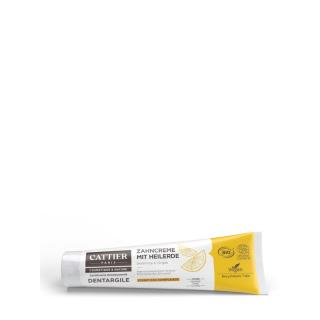 Cattier Zahncreme mit Heilerde Zitrone