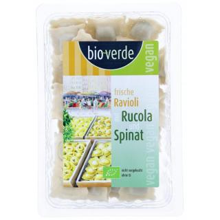 Ravioli mit Rucola & Spinat