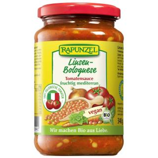 Tomatensauce Linsen-Bolognese