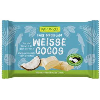 Weiße Schokolade mit Kokosstückchen HIH