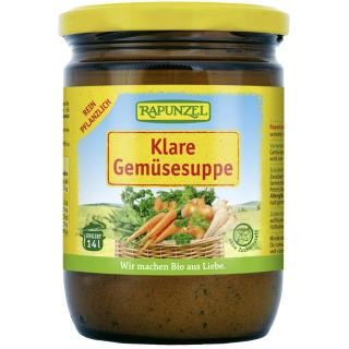 Klare Suppe mit Bio-Hefe
