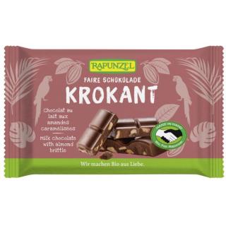 Vollmilch Schokolade mit Mandelkrokant HIH