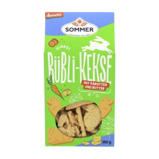 Dinkel Rübli-Kekse mit Karotten&Butter