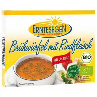 Brühwürfel mit Rindfleisch
