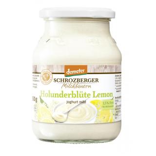 Joghurt mild Holunderblüte-Lemon