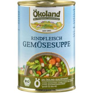 Rindfleisch-Gemüsesuppe