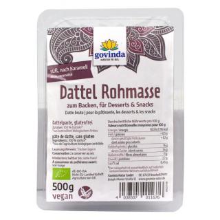 Dattel Rohmasse