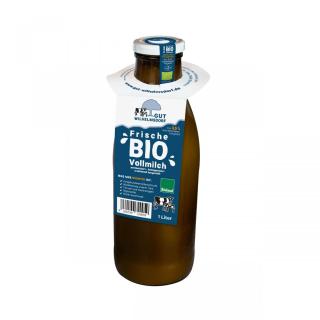 Milch mind. 3,5% im Glas