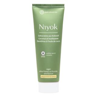Niyok - Zahncreme Pfefferminze & Zitrone