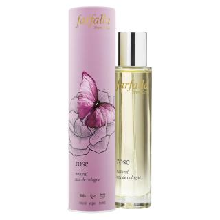 Rose, natural eau de cologne