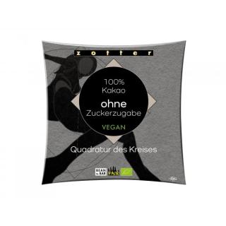 Quadratur des Kreises - 100% Kakao ohne Zuckerzugabe VEGAN