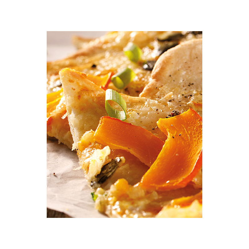 Flammkuchen mit Kürbis