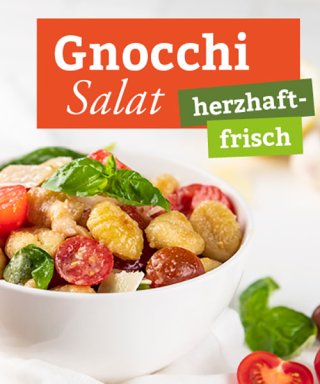 Gnocchi-Salat (mit Tomaten)