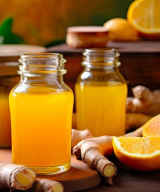 Ingwer-Kurkuma-Shot