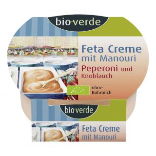 Feta-Creme mit Knobl.+Peperoncini