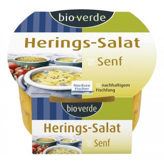 Herings-Salat Senf-Marinade