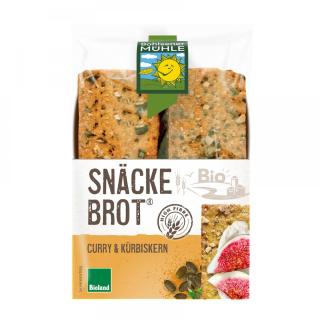Curry & Kürbiskern Snäckebrot