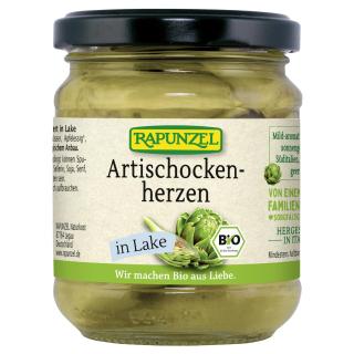 Artischockenherzen geviertelt in Lake