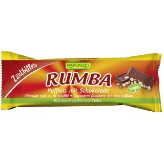 Rumba Puffreisriegel Zartbitter