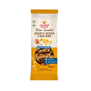 Simply Seeds Cracker Käse Zwiebel
