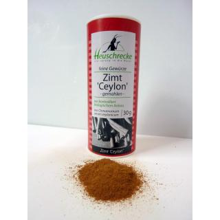 Zimt gemahlen Ceylon-Typ