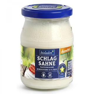 Schlagsahne im Glas, mind. 32 %