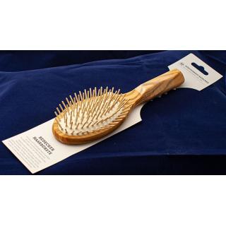 Olivenholzhaarbürste groß