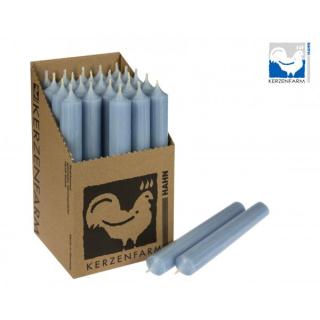 Stabkerze taubenblau