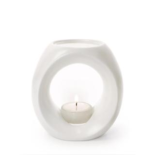 Duftlampe Primavera Cremeweiß matt