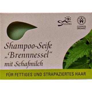 Shampoo-Seife Brennessel mit Schafmilch