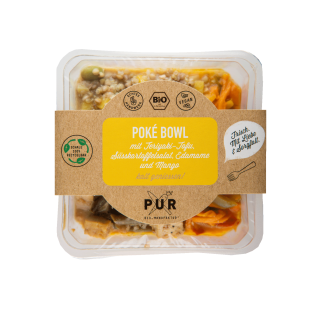 Poké Bowl Teriyaki-Tofu, Süßkartoffelsalat to go