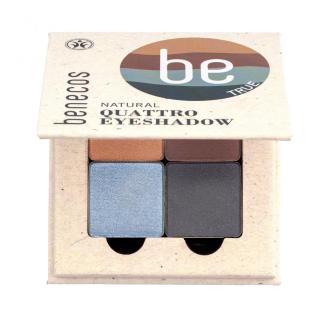 benecos Quattro Eyeshadow true blue