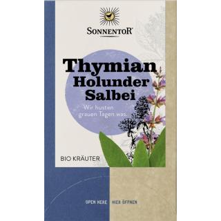 Thymian-Holunder-Salbei Tee