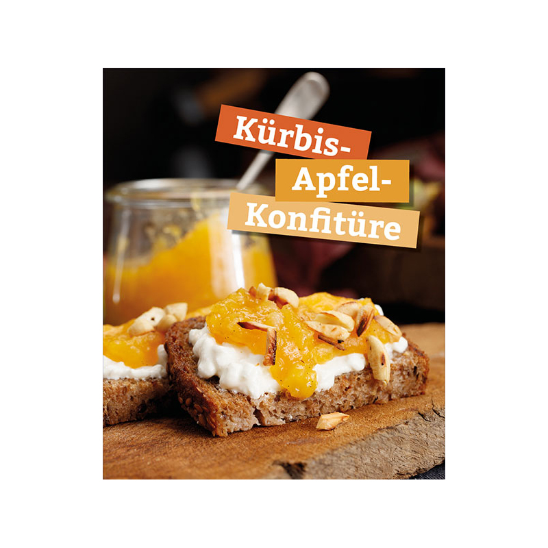 Kürbis-Apfel-Konfitüre