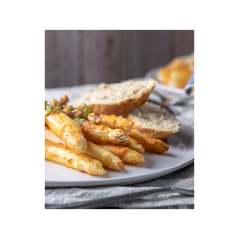 Ofenspargel mit Tomaten-Honig-Marinade