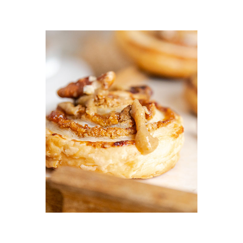Tahin-Schnecken mit Pekannuss